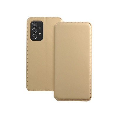 Husa Samsung Galaxy A34, Tip carte, Piele Ecologica, Gold